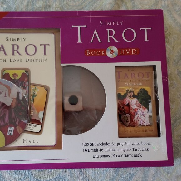 Simply Tarot - Cards, Book and DVD - NIB - Picture 3 of 7